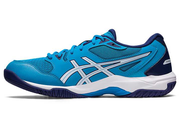 Asics GEL-ROCKET 10 Moški Odbojkarski Čevlji Modre Bele | Slovenija-5281347