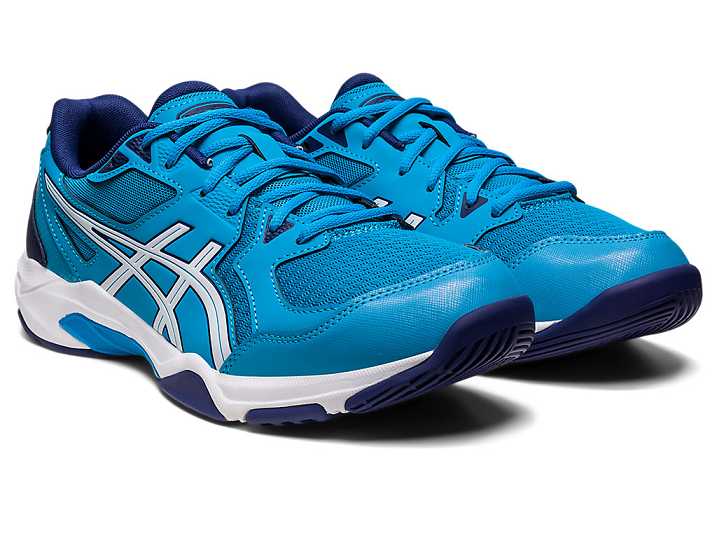 Asics GEL-ROCKET 10 WIDE Moški Odbojkarski Čevlji Modre Bele | Slovenija-5294837