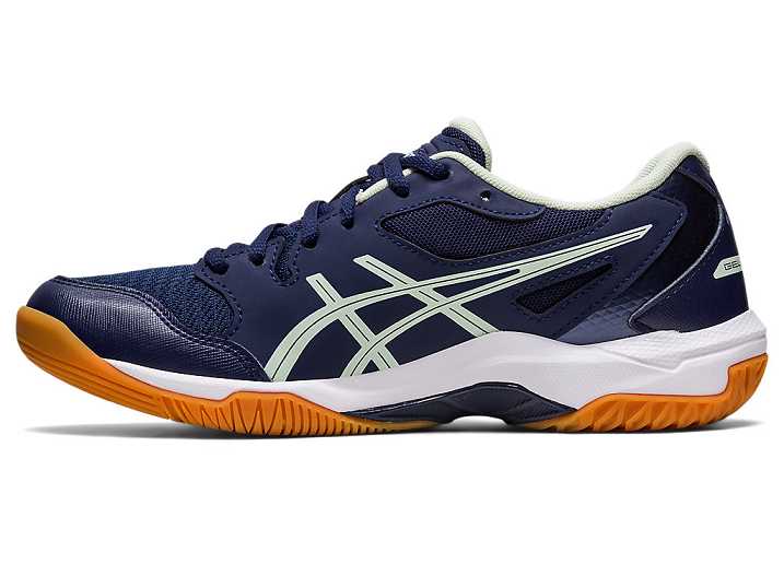 Asics GEL-ROCKET 10 Ženske Odbojkarski Čevlji Temno Modre Zelene | Slovenija-2941835