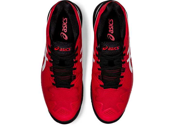 Asics GEL-Resolution 8 Moški Teniški Copati Rdeče Bele | Slovenija-6541289