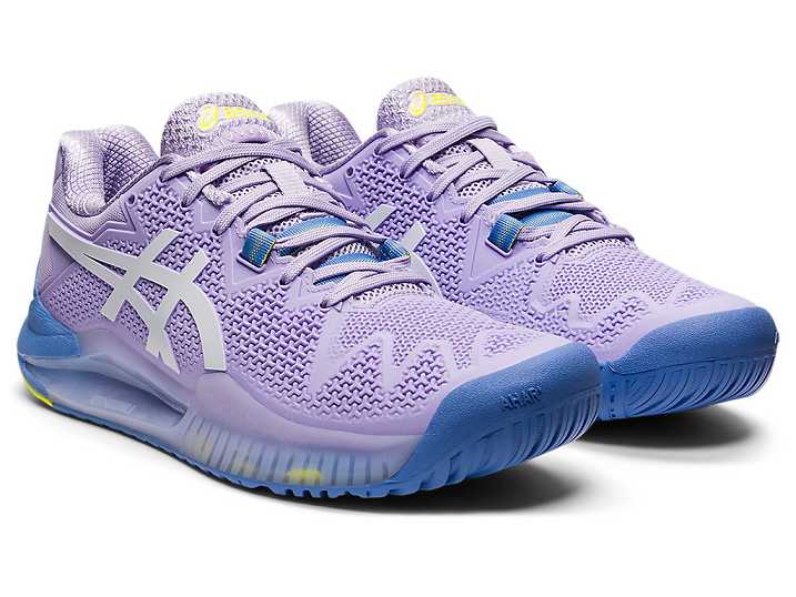 Asics GEL-Resolution 8 Ženske Teniški Copati Bele | Slovenija-0593476