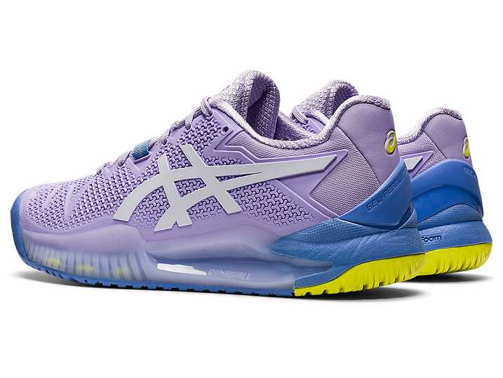 Asics GEL-Resolution 8 Ženske Teniški Copati Bele | Slovenija-0593476