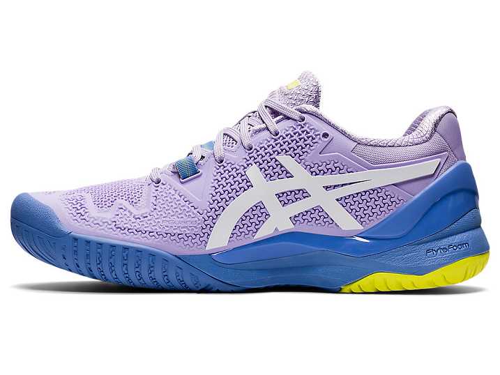 Asics GEL-Resolution 8 Ženske Teniški Copati Bele | Slovenija-0593476