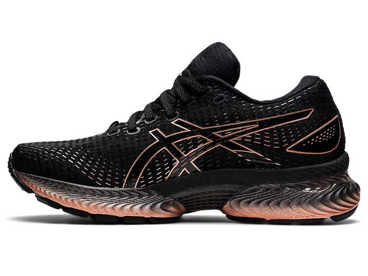 Asics GEL-SAIUN Ženske Tekaški Čevlji Črne Roza Zlate | Slovenija-8630417