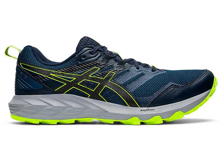 Asics GEL-SONOMA 6 Moški Tekaški Čevlji Modre Črne | Slovenija-2938051