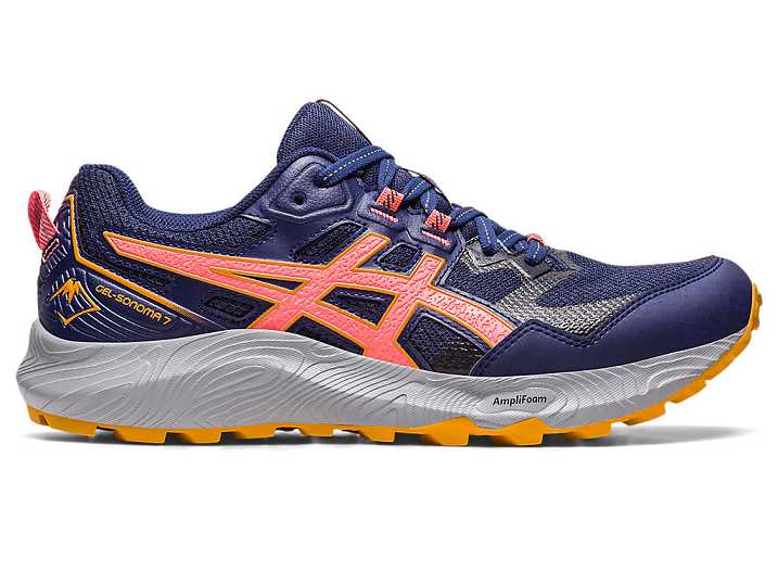 Asics GEL-SONOMA 7 Ženske Tekaški Čevlji Modre | Slovenija-8765430