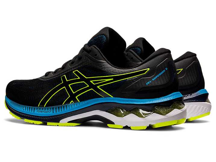 Asics GEL-SUPERION 5 Moški Tekaški Čevlji Modre Rumene | Slovenija-4051798