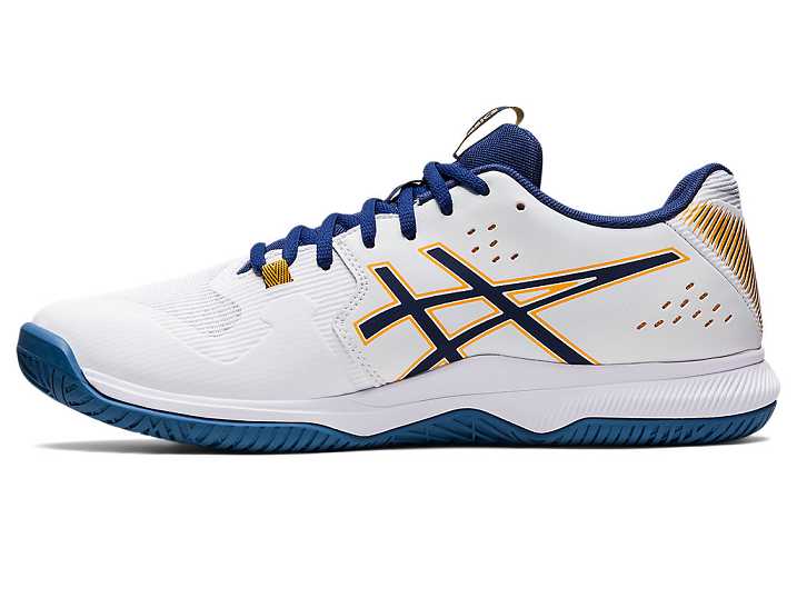 Asics GEL-TACTIC Moški Odbojkarski Čevlji Bele | Slovenija-0789532