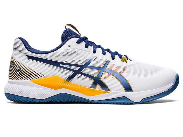 Asics GEL-TACTIC Moški Odbojkarski Čevlji Bele | Slovenija-0789532