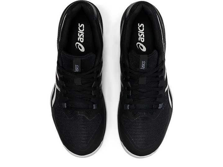 Asics GEL-TACTIC Moški Odbojkarski Čevlji Črne Srebrne | Slovenija-5367910