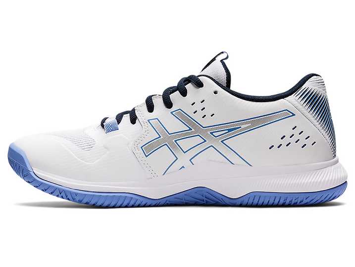 Asics GEL-TACTIC Ženske Odbojkarski Čevlji Bele Modre | Slovenija-5637049