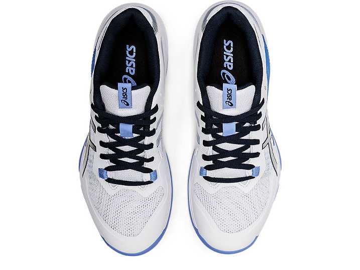 Asics GEL-TACTIC Ženske Odbojkarski Čevlji Bele Modre | Slovenija-5637049