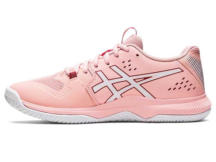 Asics GEL-TACTIC Ženske Odbojkarski Čevlji Roza Bele | Slovenija-7659104