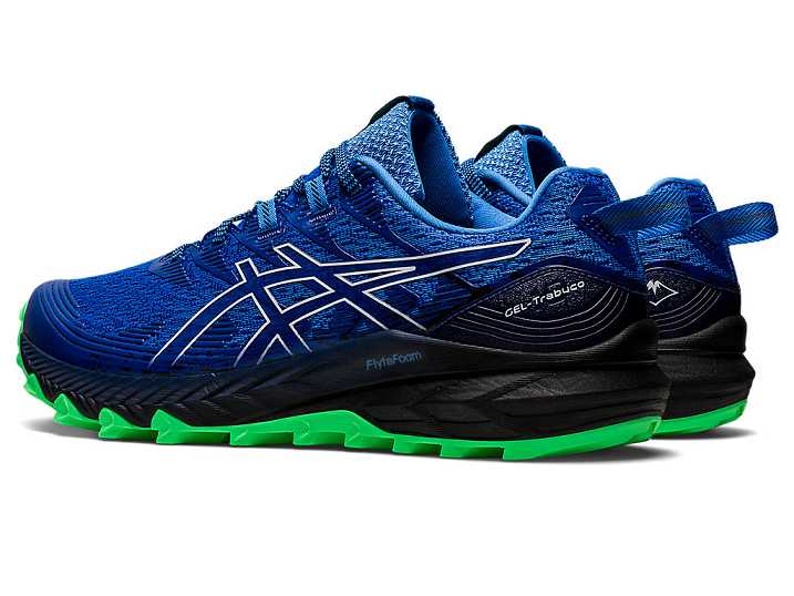 Asics GEL-TRABUCO 10 Moški Tekaški Čevlji Modre Bele | Slovenija-1645903