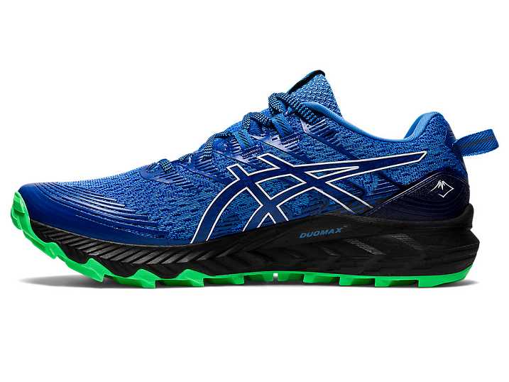 Asics GEL-TRABUCO 10 Moški Tekaški Čevlji Modre Bele | Slovenija-1645903