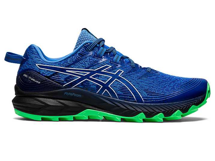 Asics GEL-TRABUCO 10 Moški Tekaški Čevlji Modre Bele | Slovenija-1645903