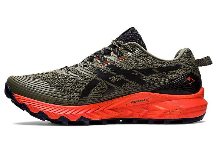 Asics GEL-TRABUCO 10 Moški Tekaški Čevlji Zelene | Slovenija-2365987