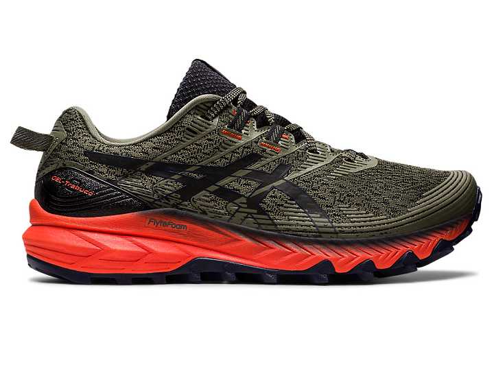 Asics GEL-TRABUCO 10 Moški Tekaški Čevlji Zelene | Slovenija-2365987