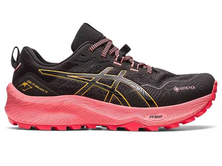 Asics GEL-TRABUCO 11 GTX Ženske Tekaški Čevlji Črne Bež | Slovenija-9653180