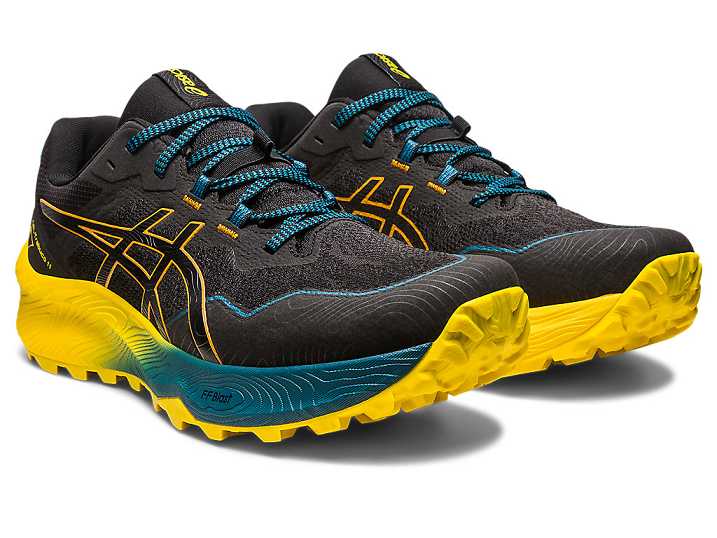 Asics GEL-TRABUCO 11 Moški Tekaški Čevlji Črne Bež | Slovenija-3208567