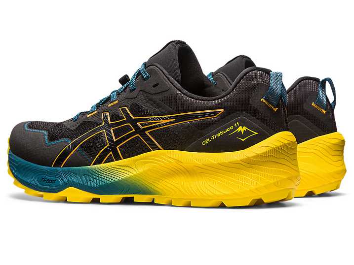 Asics GEL-TRABUCO 11 Moški Tekaški Čevlji Črne Bež | Slovenija-3208567