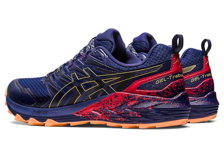 Asics GEL-Trabuco Terra Moški Tekaški Čevlji Modre Olivno Zelene | Slovenija-1802639