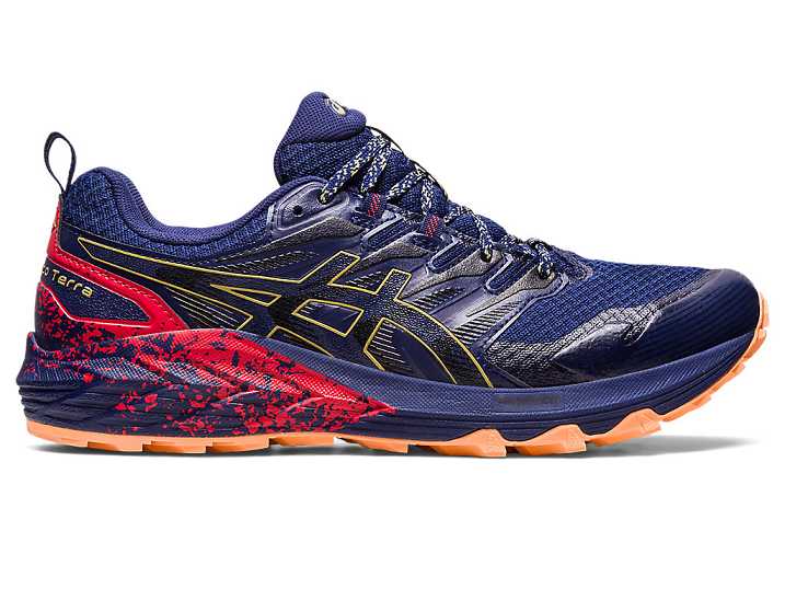 Asics GEL-Trabuco Terra Moški Tekaški Čevlji Modre Olivno Zelene | Slovenija-1802639