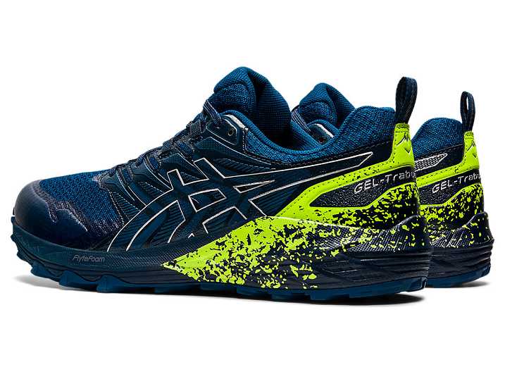 Asics GEL-Trabuco Terra Moški Tekaški Čevlji Modre Srebrne | Slovenija-8437519