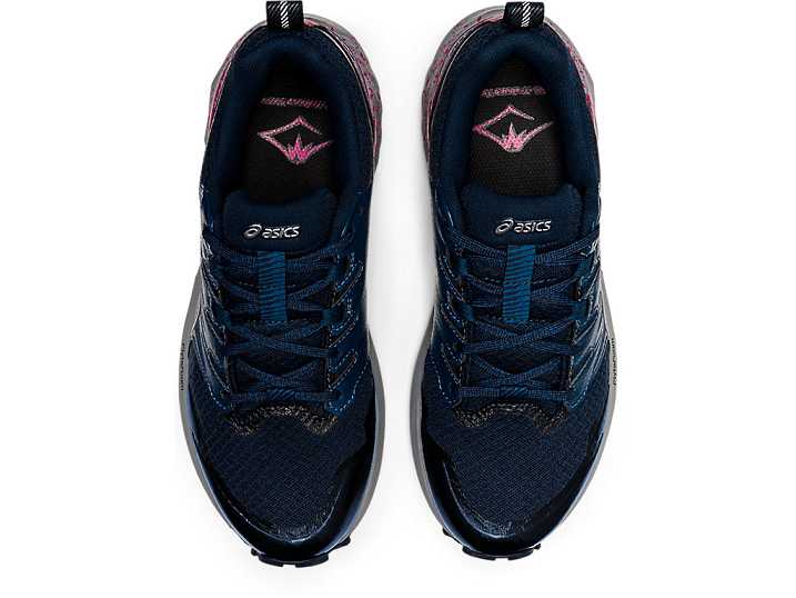 Asics GEL-Trabuco Terra Ženske Tekaški Čevlji Modre Srebrne | Slovenija-4705382