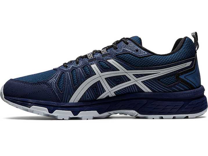 Asics GEL-VENTURE 7 Moški Tekaški Čevlji Temno Modre Sive | Slovenija-0137289