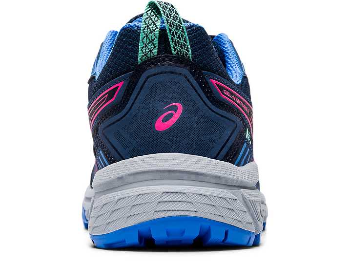 Asics GEL-VENTURE 7 Ženske Tekaški Čevlji Temno Modre Roza | Slovenija-0234751