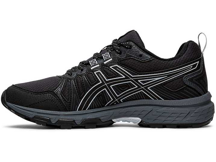 Asics GEL-VENTURE 7 Ženske Tekaški Čevlji Črne Sive | Slovenija-5986412