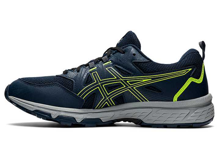 Asics GEL-VENTURE 8 Moški Tekaški Čevlji Modre Zelene | Slovenija-0628931