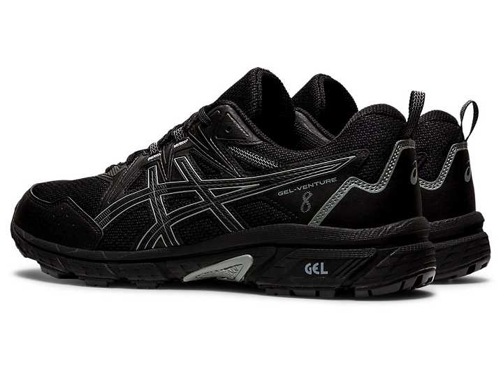 Asics GEL-VENTURE 8 Moški Tekaški Čevlji Črne | Slovenija-5482631