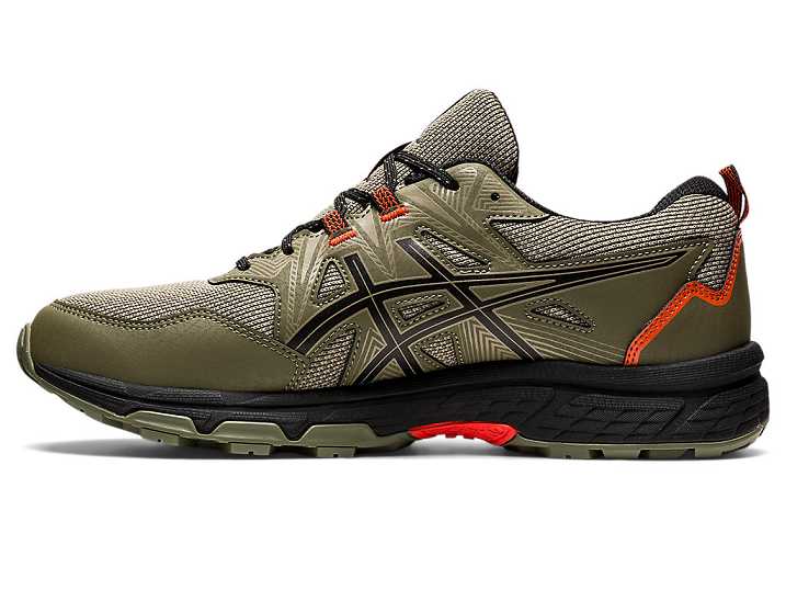 Asics GEL-VENTURE 8 Moški Tekaški Čevlji Zelene Črne | Slovenija-5862749