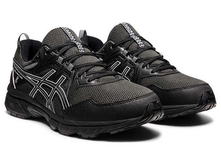 Asics GEL-VENTURE 8 Moški Tekaški Čevlji Črne Bele | Slovenija-7309258