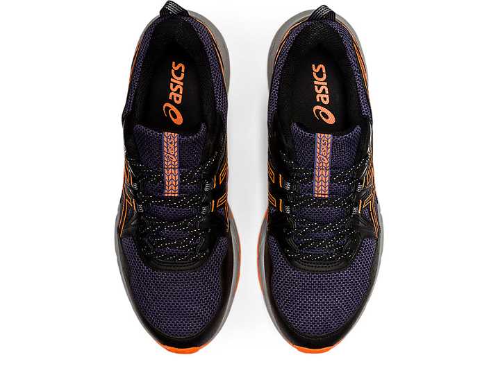 Asics GEL-VENTURE 8 Moški Tekaški Čevlji Črne Oranžne | Slovenija-7638251