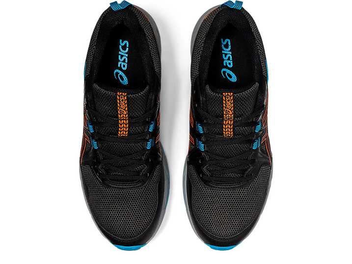 Asics GEL-VENTURE 8 Moški Tekaški Čevlji Črne Zlate Oranžne | Slovenija-7921580