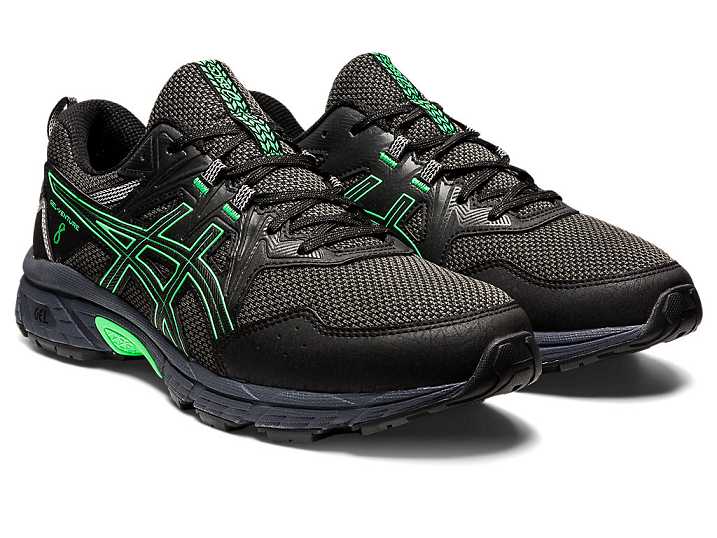 Asics GEL-VENTURE 8 Moški Tekaški Čevlji Črne | Slovenija-8906251