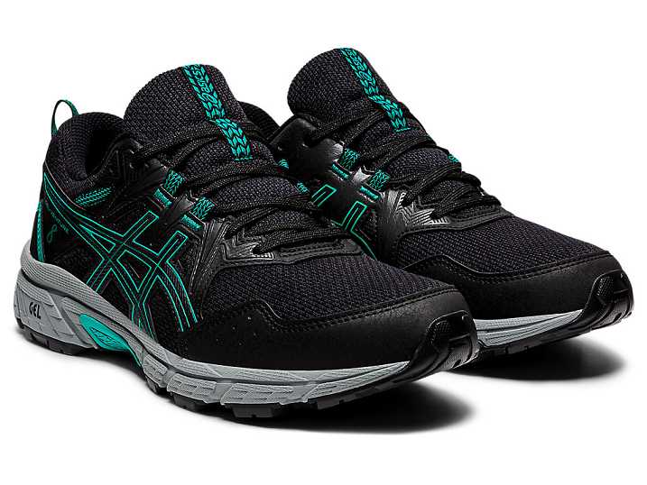 Asics GEL-VENTURE 8 Ženske Tekaški Čevlji Črne | Slovenija-4309152