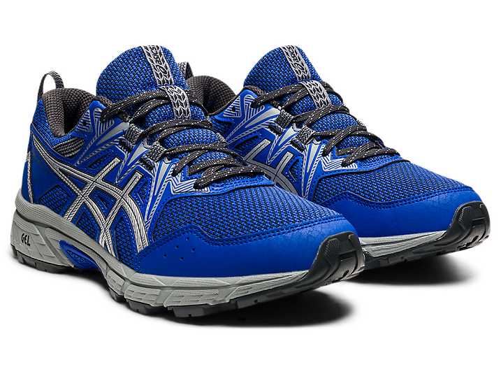 Asics GEL-VENTURE 8 Ženske Tekaški Čevlji Modre Srebrne | Slovenija-6095817