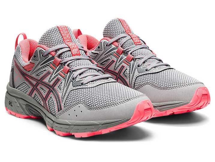 Asics GEL-VENTURE 8 Ženske Tekaški Čevlji Sive Koralne | Slovenija-6891305