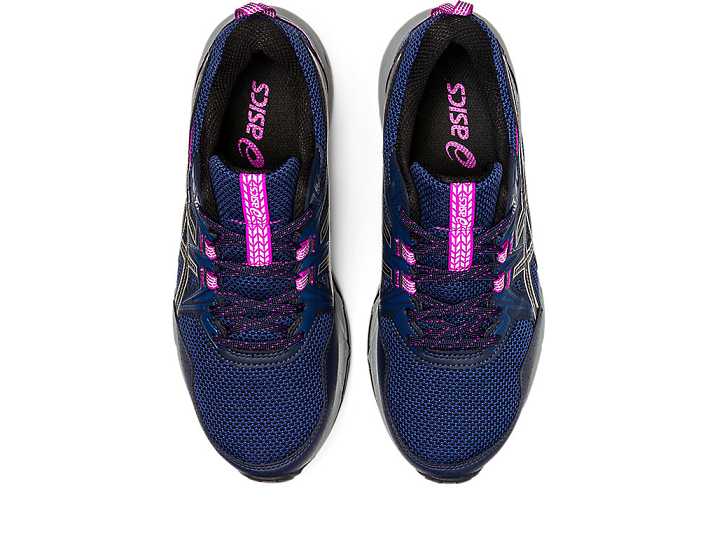 Asics GEL-VENTURE 8 Ženske Tekaški Čevlji Temno Modre Srebrne | Slovenija-7452169