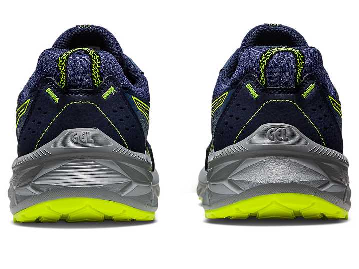 Asics GEL-VENTURE 9 Moški Tekaški Čevlji Temno Modre Rumene | Slovenija-0562948