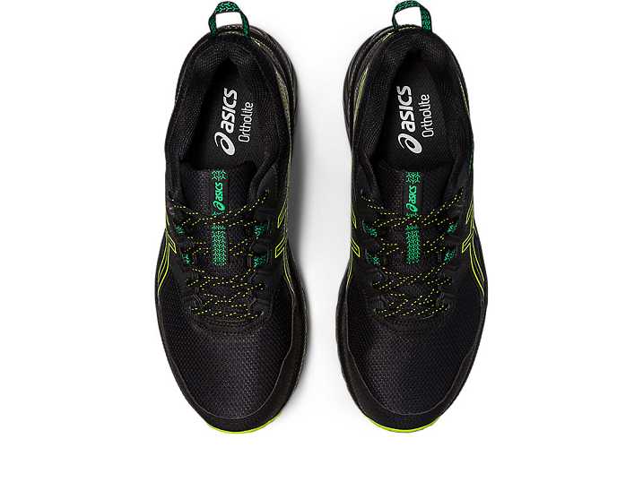 Asics GEL-VENTURE 9 Moški Tekaški Čevlji Črne Svetlo Zelene | Slovenija-6543082