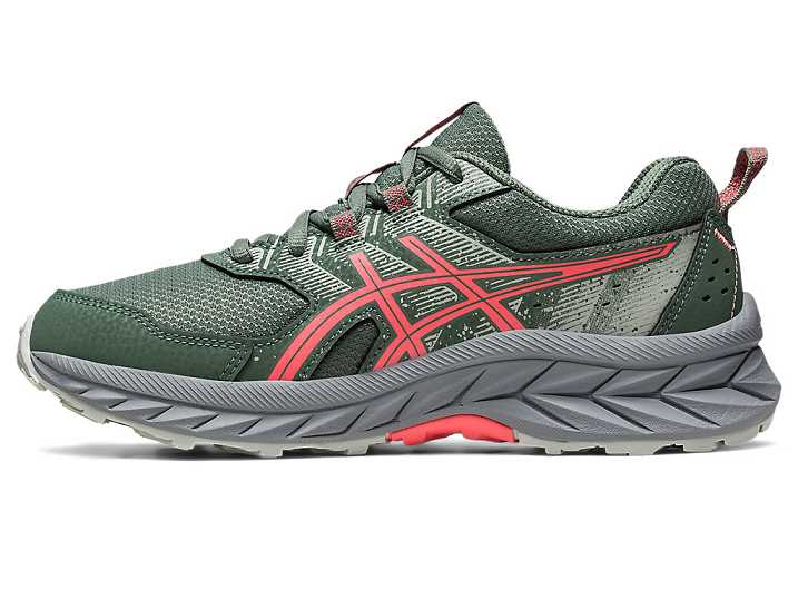 Asics GEL-VENTURE 9 Otroški Tekaški Čevlji Temno Zelene | Slovenija-6352187