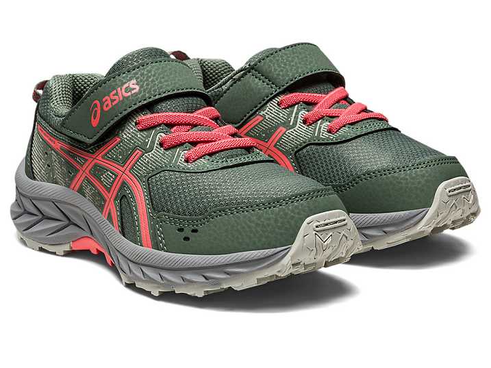 Asics GEL-VENTURE 9 Otroški Tekaški Čevlji Temno Zelene | Slovenija-8129365