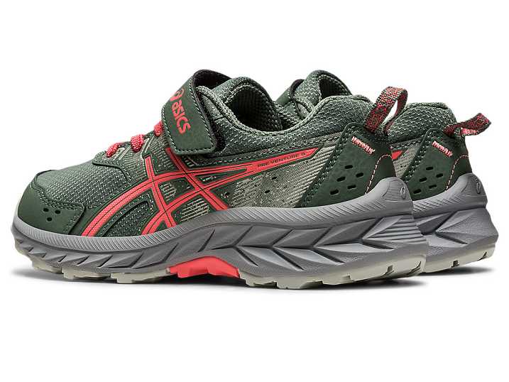 Asics GEL-VENTURE 9 Otroški Tekaški Čevlji Temno Zelene | Slovenija-8129365