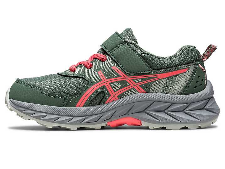 Asics GEL-VENTURE 9 Otroški Tekaški Čevlji Temno Zelene | Slovenija-8129365