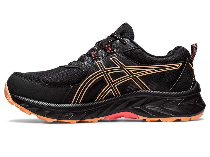 Asics GEL-VENTURE 9 WATERPROOF Ženske Tekaški Čevlji Črne | Slovenija-9701268